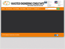 Tablet Screenshot of makotechnical.com